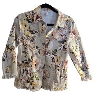 Ethyl Floral Print Jacket